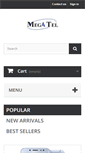 Mobile Screenshot of megatel.com.cy
